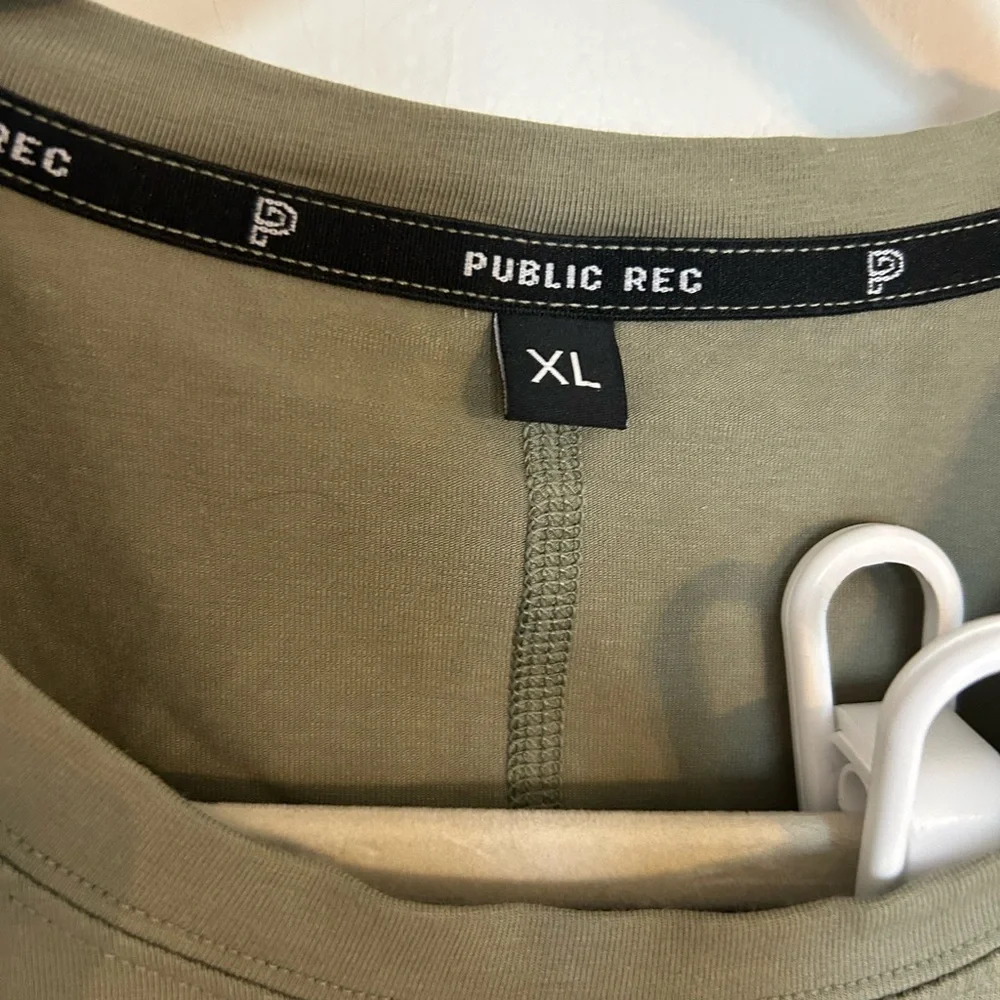 Public Rec Sleeveless Olive Mini Dress - Picture 3 of 9